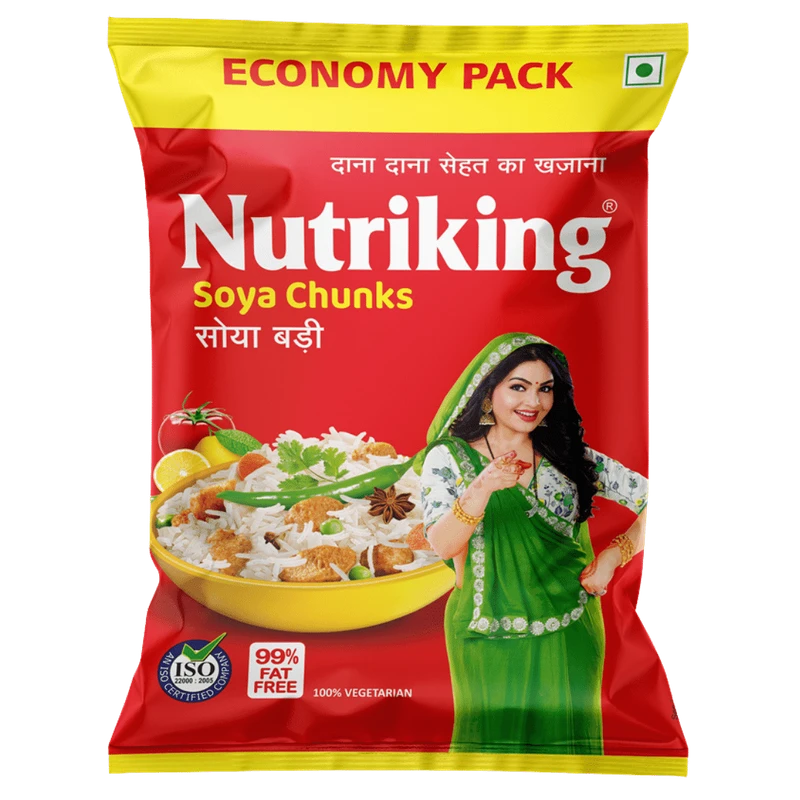 Nutriking Soya Chunks-1kg