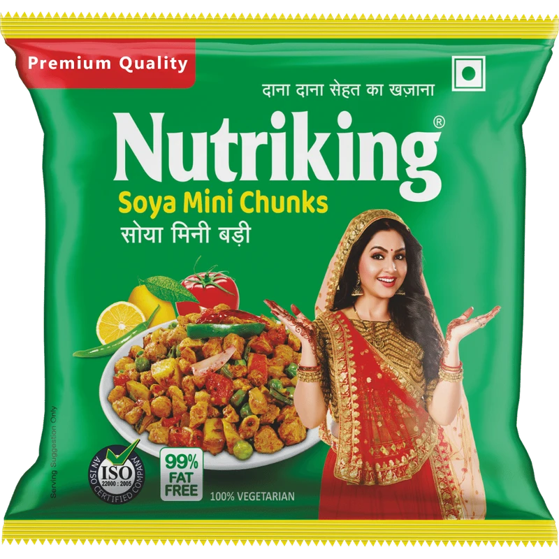 Nutriking mini soya chunks-70g